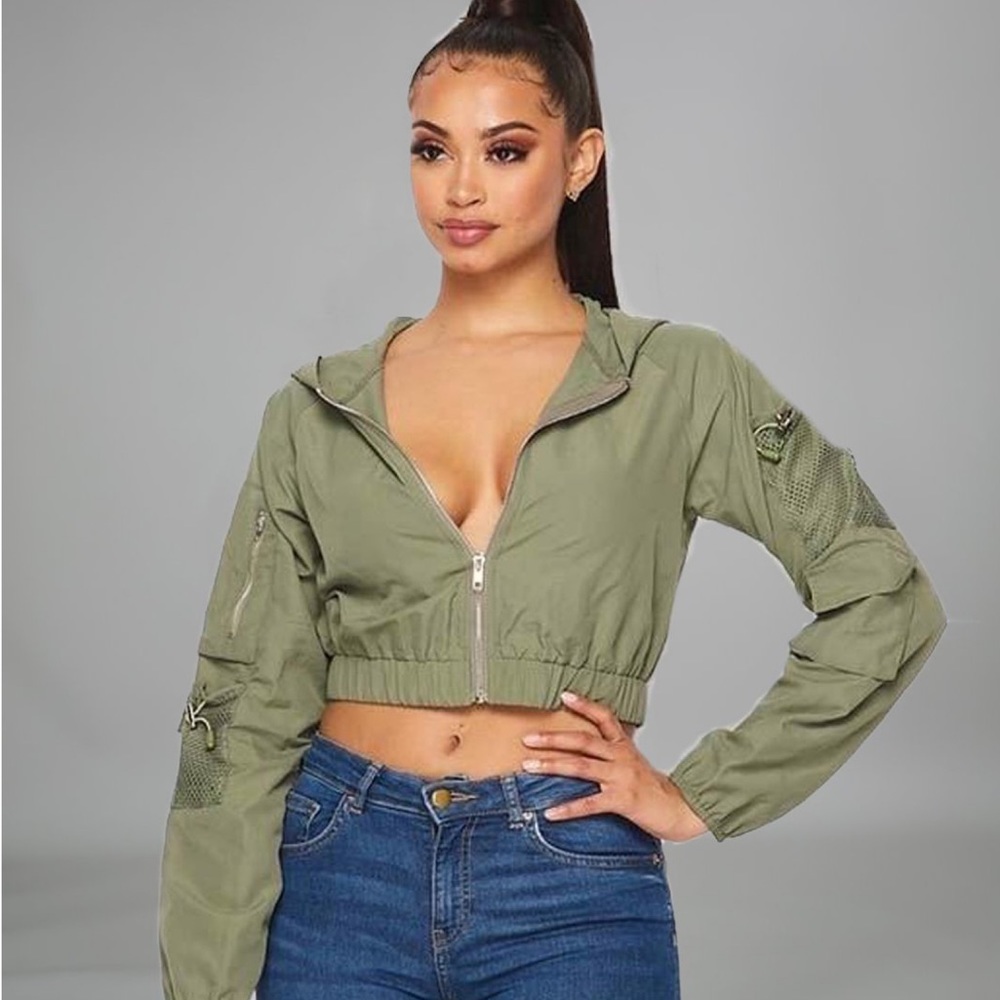 Siya Cropped Jacket